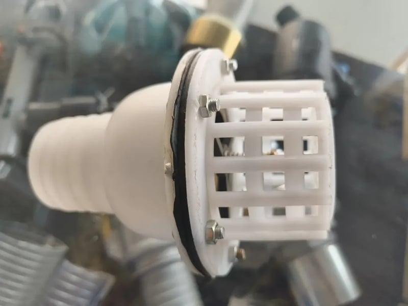 2" Plastic Non Return & Foot Valve